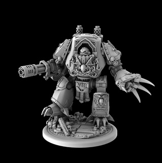 nl robot set Game nightlords night lords contemptor dreadnought 3d print model - Mito3D