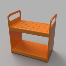 nmr tube rack - slot together tool test storage laboratory chemistry 3d print model - Mito3D