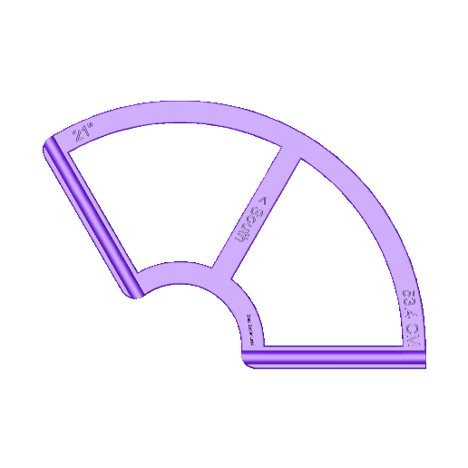 noaa v-dipole antenna gauge - remix electronics 3D print model - Mito3D