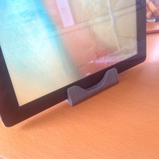 iPad 3 Halfter Stand Halter Unterstützung Tablette Telefone Gadgets 3d print model - Mito3D