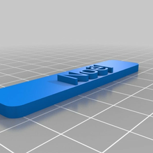 noel personnalisé signes_logos 3d print model - Mito3D