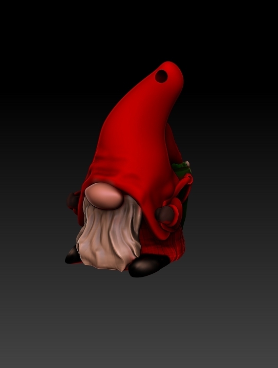 noel gnome Home christmas elf decoration tree fir 3D print model - Mito3D