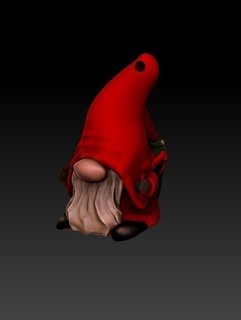noel gnome Home christmas elf decoration tree fir 3d print model - Mito3D