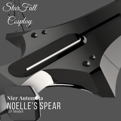noelle's spear nier automata cosplay 2b noelle 3d print model - Mito3D