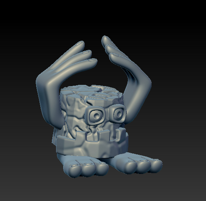 noggin 3d model msm game printing my singing monster 3d print model - Mito3D