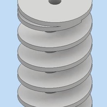 gürültü azaltıcı akvaryum iniş çeşitli deniz suyu 3d print model - Mito3D