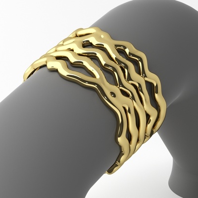 barulho anel ouro dourado prata esterlina branco ródio projeto moda presente imprimível 3d print model - Mito3D