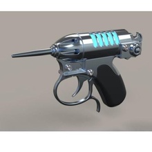 noisy cricket Herren schwarz verschiedene blaster cosplay Replikat prop mib Pistole gun 3d print model - Mito3D