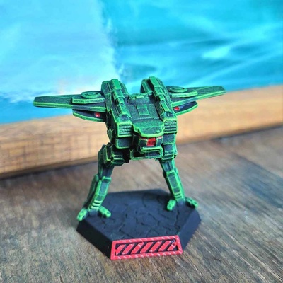 gürültülü böcek lam oyun 6mm amerikan mecha robot oyuncak 3d print model - Mito3D