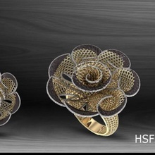 nokta modelli gioielli 175 anelli anello 3d print model - Mito3D