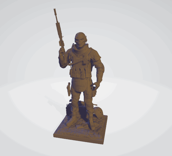 nolan scorcher - modern warfare 3 3D print model - Mito3D
