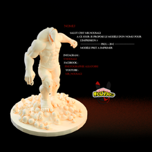 nomu art man character body bokunohero boku no hero academy my academia sculptures 3d print model - Mito3D