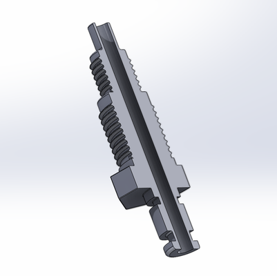 non valved schlauch widerhaken kupplung einsätze werkzeuge einfügen verbinder männlich anschließen 3d print model - Mito3D