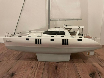 non rc sailing catamaran model wave 58 sta ana prototype boat sailboat remote control vehicles 3d print model - Mito3D