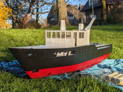 noorderhey deck cabin Various model ship industry decoration toy rc vessel boat hull 3d print model - Mito3D