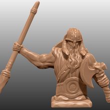 nordic statue game bust dungeons dragons fantasy figurine greek lore man miniatures model mythology norse odin pathfinder tabletop toy wargaming warhammer zeus 3d print model - Mito3D