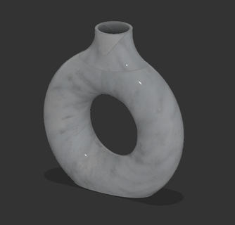 nordic vase 3d print model - Mito3D
