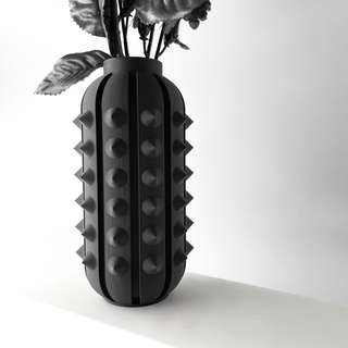nori vase moderne unique Accueil maison décor séché fleur arrangements stl fichier jardin intérieur fleurs plantes vases 3d print model - Mito3D