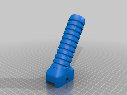 normal size picatinny angled foregrip Tools ar15 grip pistol vertical 3d printing 3d print model - Mito3D