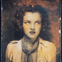 norman jeane baker yaş 12 1938 aka Marilyn monroe sanat lithophane 2d 3d print model - Mito3D