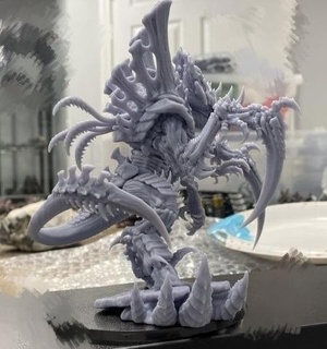norn emissary Game tyranid tyranids assimilated noen stl 3d print model - Mito3D