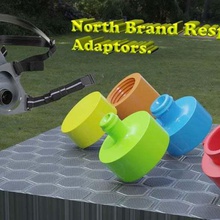 north brand respirator adapters various diy adapter covid-19 3d print model - Mito3D