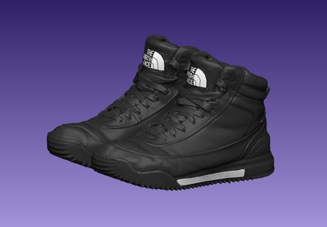 north face boot backtoberkeley berkeley northface street boots shoe sneaker hiking walking trainer 3d print model - Mito3D