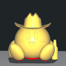settentrionale Kirby 3d print model - Mito3D