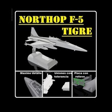 northrop f-5 tiger model car toy decor ender plane plan scale real f- statuette 3d print model - Mito3D
