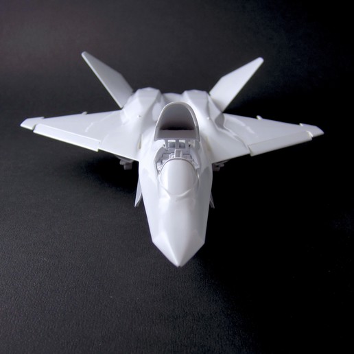 northrop yf-23 black widow ii scale 1 72 architecture aircraft miniature blackwidow2 3D print model - Mito3D
