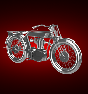 norton m18 1925 moto motocicleta bicicleta motor two wheeled vehículo motociclista deporte superior velocidad turbo coche turismo helicóptero 3d print model - Mito3D
