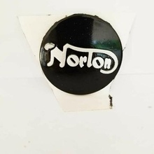 Norton serbatoio distintivo brtitich norto distintivi macchine loghi marca cinquecento motociclo 3d print model - Mito3D