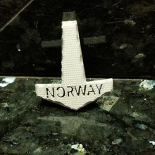 norway mjolnir jewelry heathen asatru norse norwegian viking thor hammer 3d print model - Mito3D