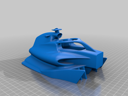 nose flaps chassis halo Game vehicles 3d print model - Mito3D