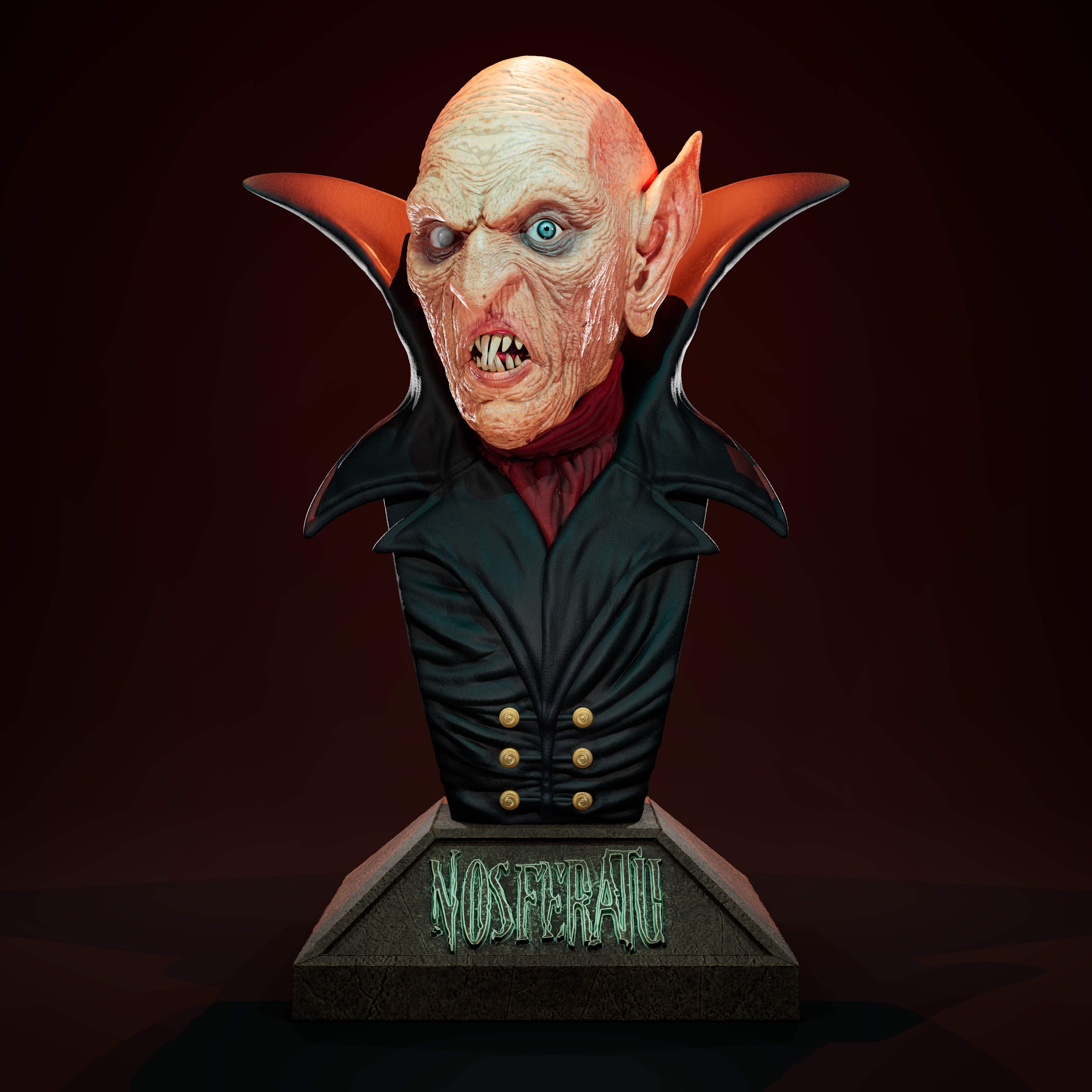 nosferatu 3D print model - Mito3D