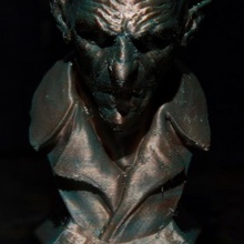 nosferatu bust art vapire dracula creature vampire 3d print model - Mito3D