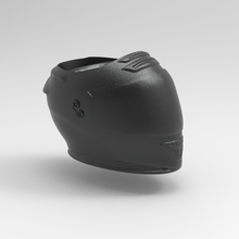 nost3d motorcycle helmet matte mate gourds racing 3d print model - Mito3D