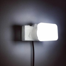 não lâmpada, lâmpada de luz da camera a casa decoração o design interiores dslr lâmpadas 3d print model - Mito3D