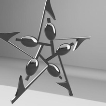 yıldız not çeşitli 3d print model - Mito3D