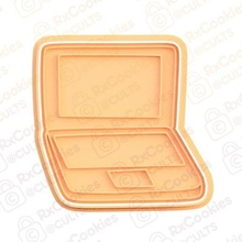 notebook cookie cutter set stamp cookies cook home cithen cutters laptop computer 3d print model - Mito3D