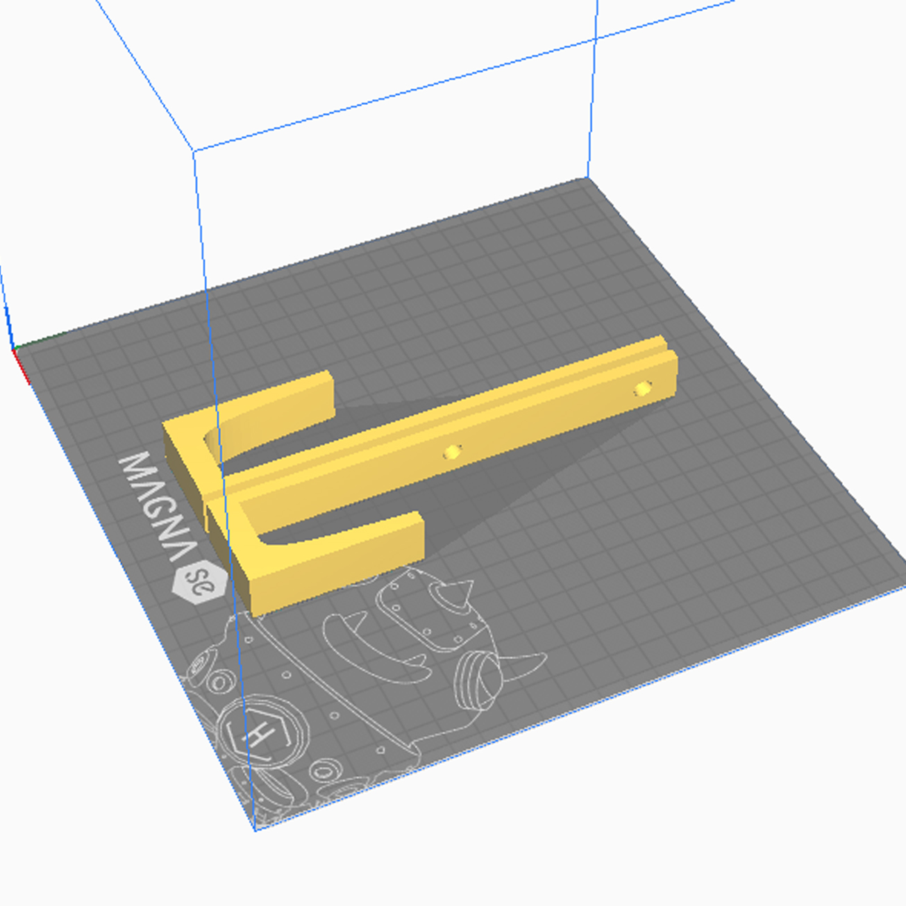 notebook stand support wall 3D print model - Mito3D
