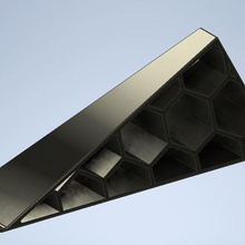 soporte para portátiles casa equipo negro de pie notebook 3d print model - Mito3D