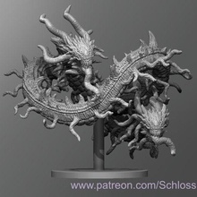 noth yidik game chtulhu creature dnd miniature dungeons dragons god lovecraft monster outer tabletop toy 3d print model - Mito3D