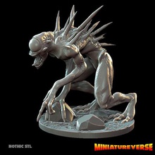 nothic gaming miniature game wargaming rpg mini dnd 3d print model - Mito3D