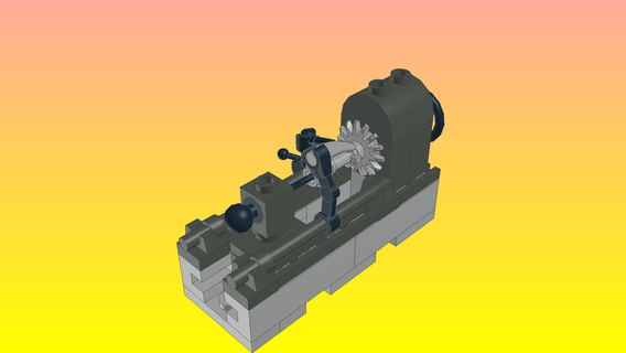 notorio Lego machine tool modelo 511 herramienta ladrillo diseñador máquina 3d print model - Mito3D