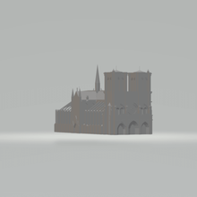 a catedral de notre dame paris arquitetura 3d print model - Mito3D