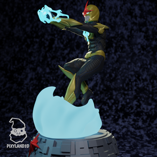 estrella maravilla Arte personaje historietas dc vengadores hombre araña 3d print model - Mito3D