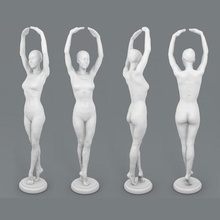 nova ballet pose art figure figurine sculpture scan 3d bodyscan dance 3d print model - Mito3D