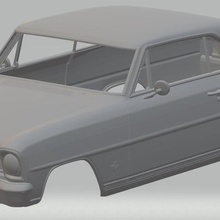 nova ii 1966 imprimible cuerpo del coche juego ranura scalextric shell rc radio el monitoreo tamiya miniz 1-10 1-32 1-18 1-24 3d print model - Mito3D