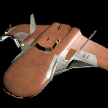 novasword space superiority fighter 3d print model - Mito3D